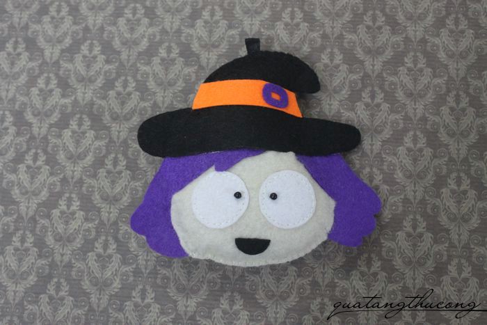 Phụ kiện Halloween bé phù thủy